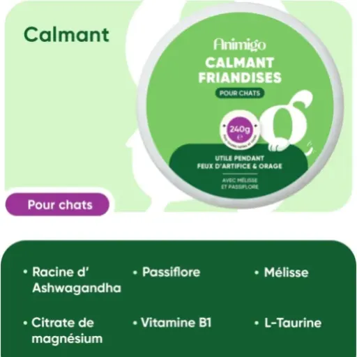 Test Animigo Calmant Chat : des friandises qui calment… mais pas tous les chats