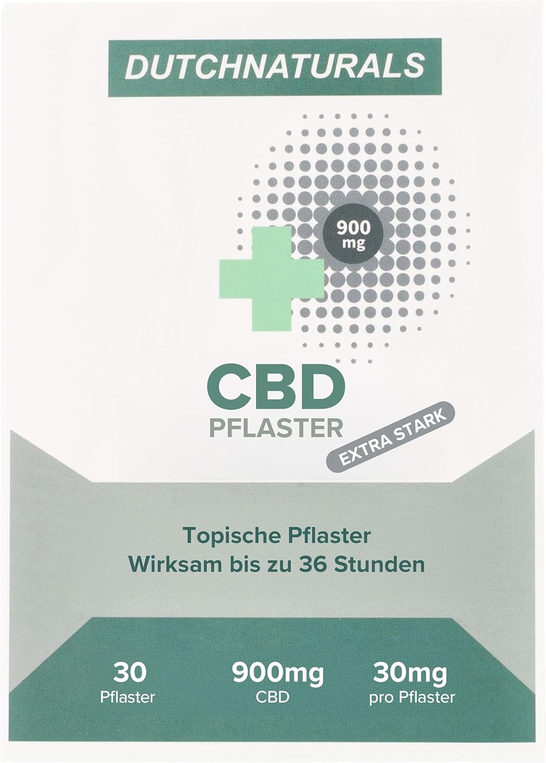 Pansements topiques CBD extra forts 30 x 30 mg - 900 mg