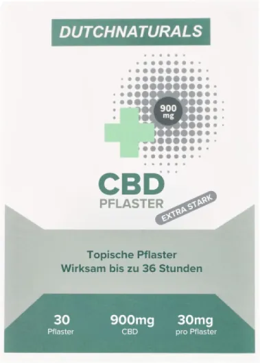 Pansements topiques CBD extra forts 30 x 30 mg - 900 mg